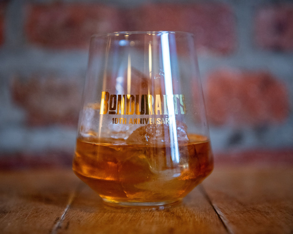 10th Anniversary Glass
